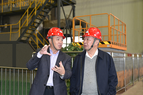 中國環(huán)保產業(yè)協會一行蒞臨西安龍凈考察指導